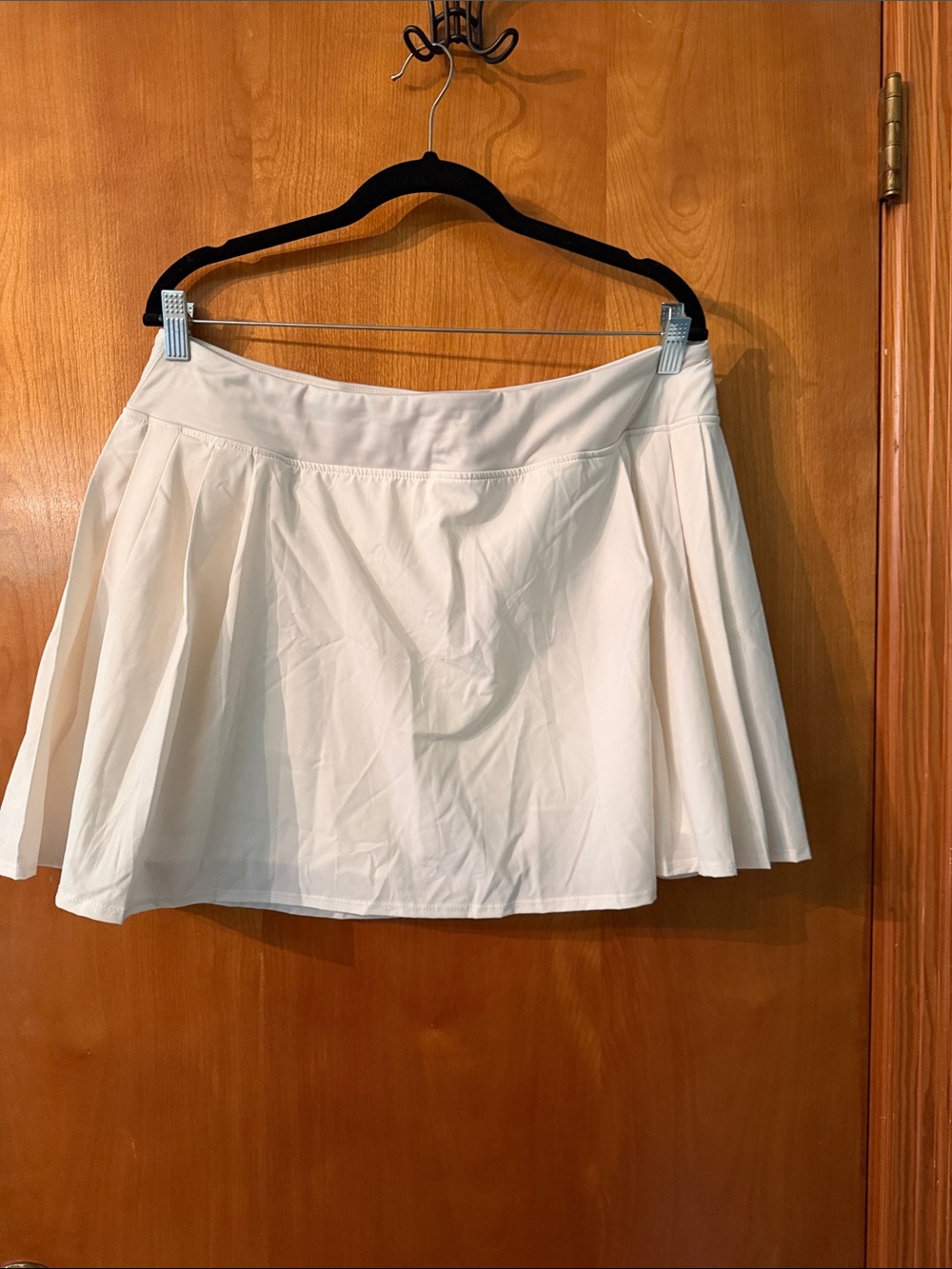 Women's Cream Circle Skirt - Flared A-Line Style